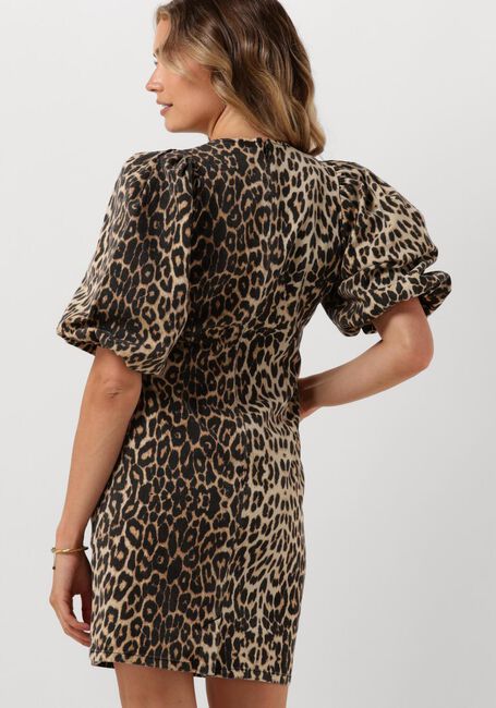 CO'COUTURE Mini robe LEOCC CROP PUFF DRESS Kaki - large