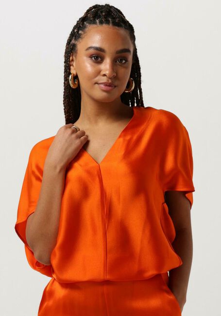 Oranje SEMICOUTURE  GABRIELLE BLOUSE - large
