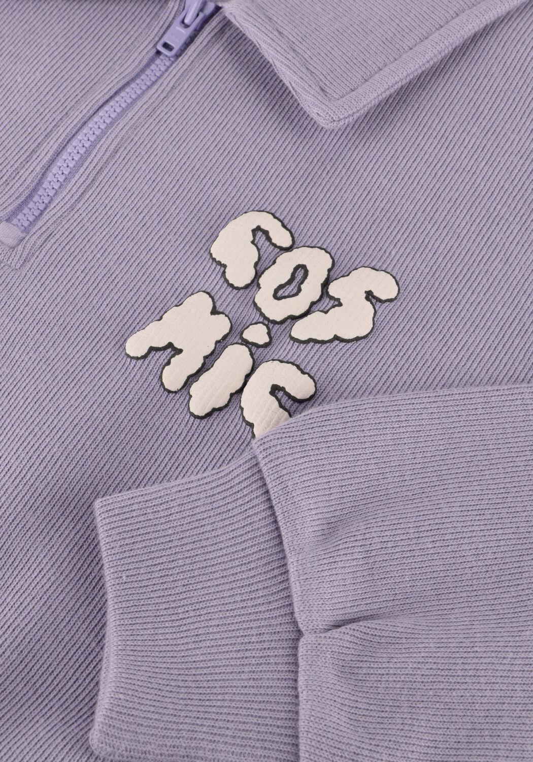 Sproet & Sprout Chandail ZIP COLLAR SWEATSHIRT Lilas - large