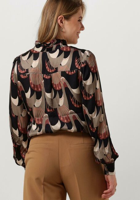 Multi SUMMUM  BLOUSE ABSTRACT PEACOCK - large