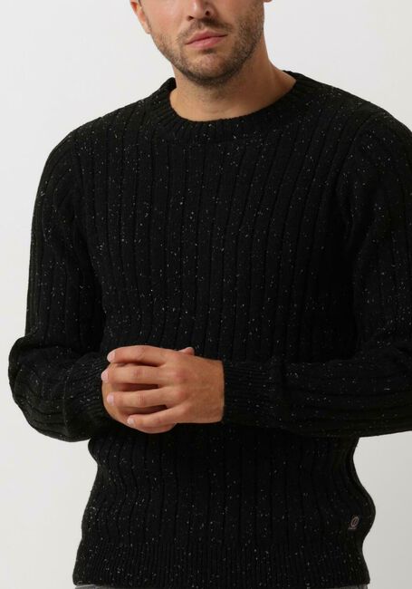 DSTREZZED Pull CREW NECK STRUCTURE NAPS en noir - large