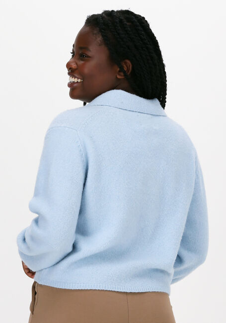 MOS MOSH Gilet MIZANA KNIT CARDIGAN Bleu clair - large