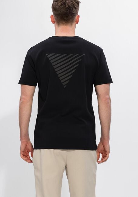 Zwarte PURE PATH T-shirt ESSENTIAL TRIANGLE TEE - large
