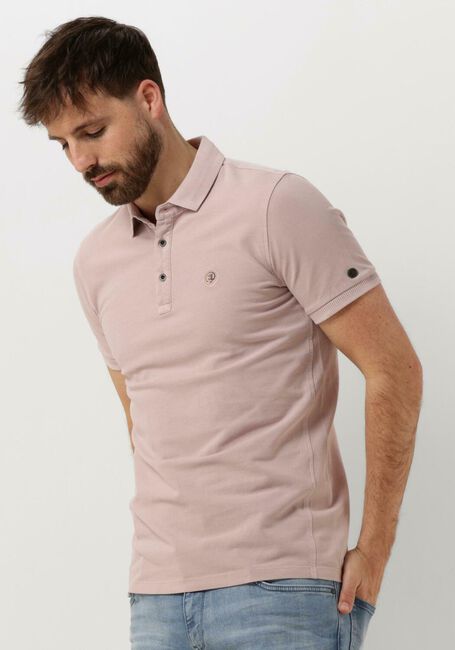 CAST IRON Polo SHORT SLEEVE POLO COTTON GD PIQUE en violet - large