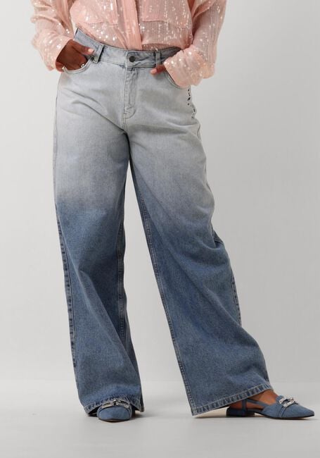 ALIX THE LABEL Wide jeans LADIES WOVEN DIP DYE PANTS en bleu - large