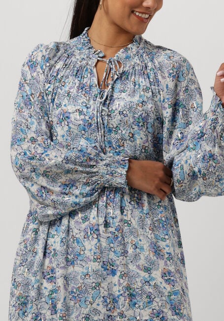 SUNCOO Mini robe CAROLE en bleu - large