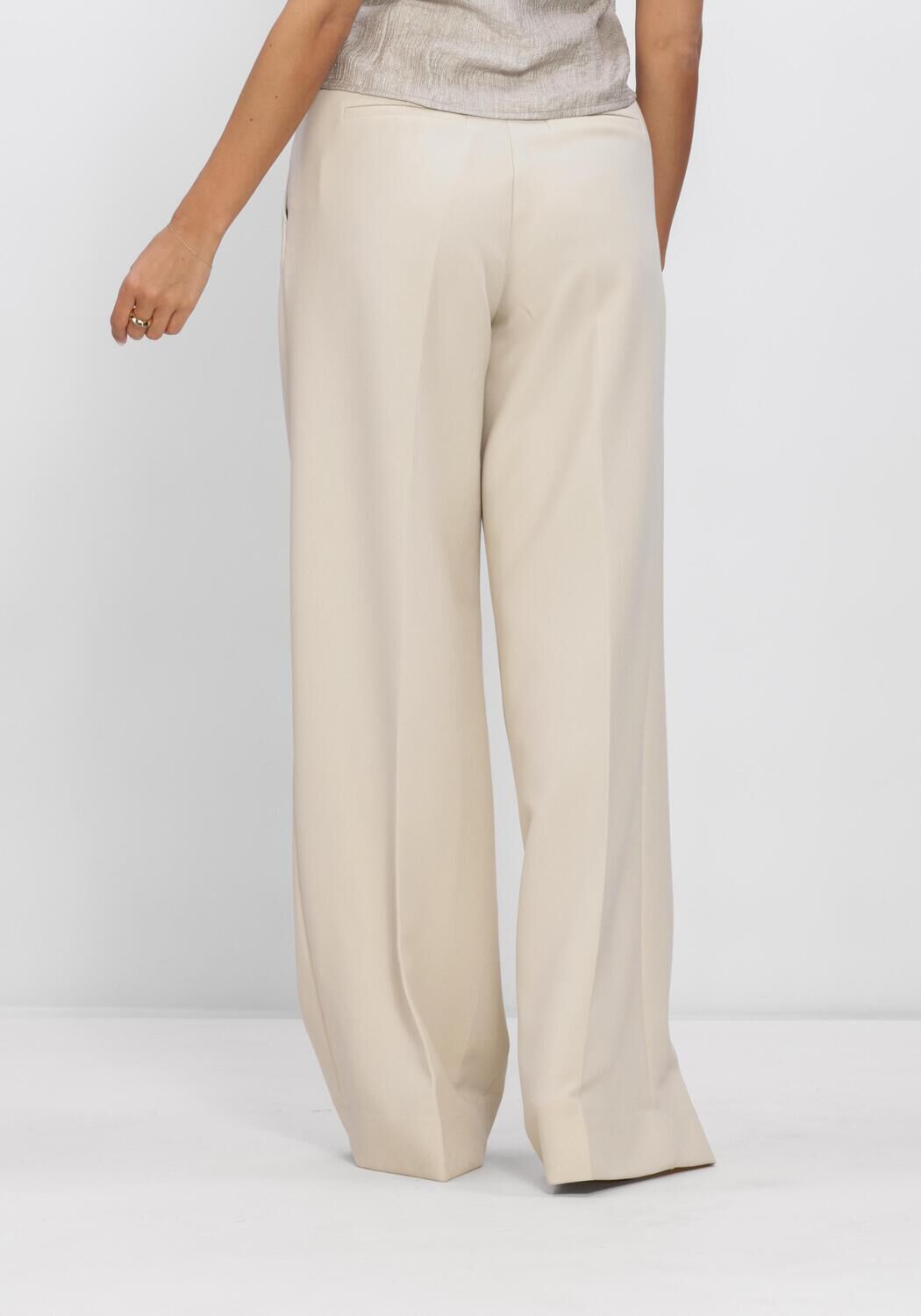 CO'COUTURE ACILECC PLEAT PANT LL Pantalons &Eacute;cru - large