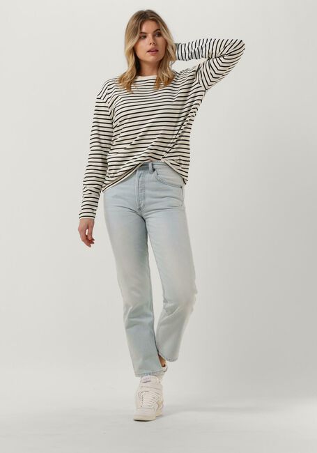 PENN & INK Pull S23F1229 en bleu - large