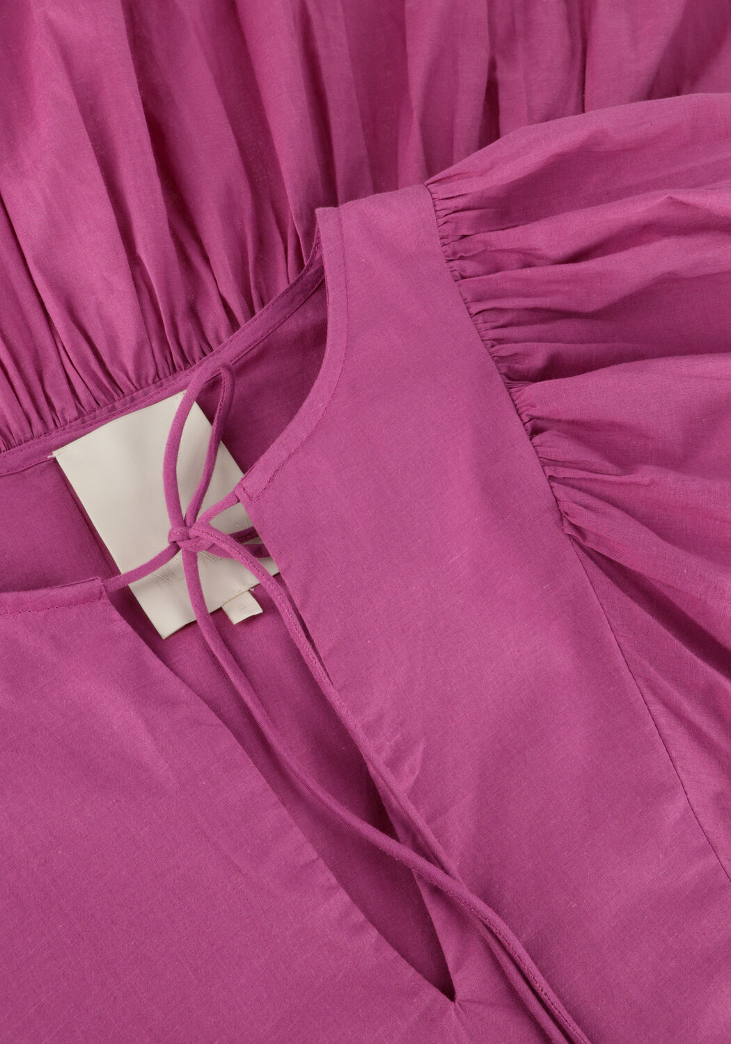 Paarse NOTRE-V Maxi jurk NV-DENTE MIDI DRESS - large