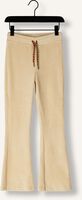 Ecru LIKE FLO Flared broek RIB VELOURS FLARED PANTS Ecru LIKE FLO Flared broek RIB VELOURS FLARED PANTS - medium