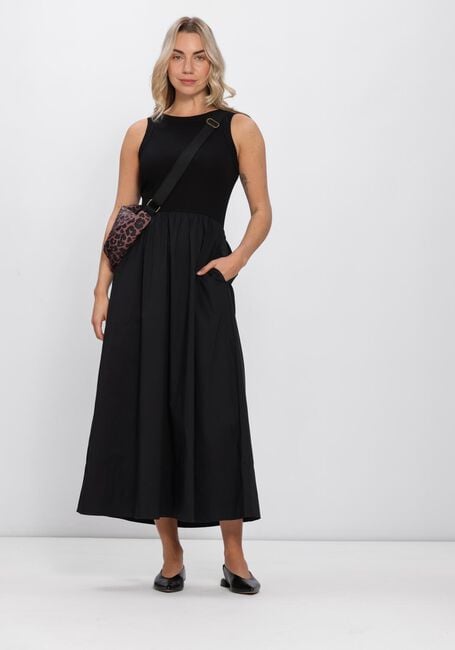 Zwarte NOTRE-V Maxi jurk NV-HANNE - large
