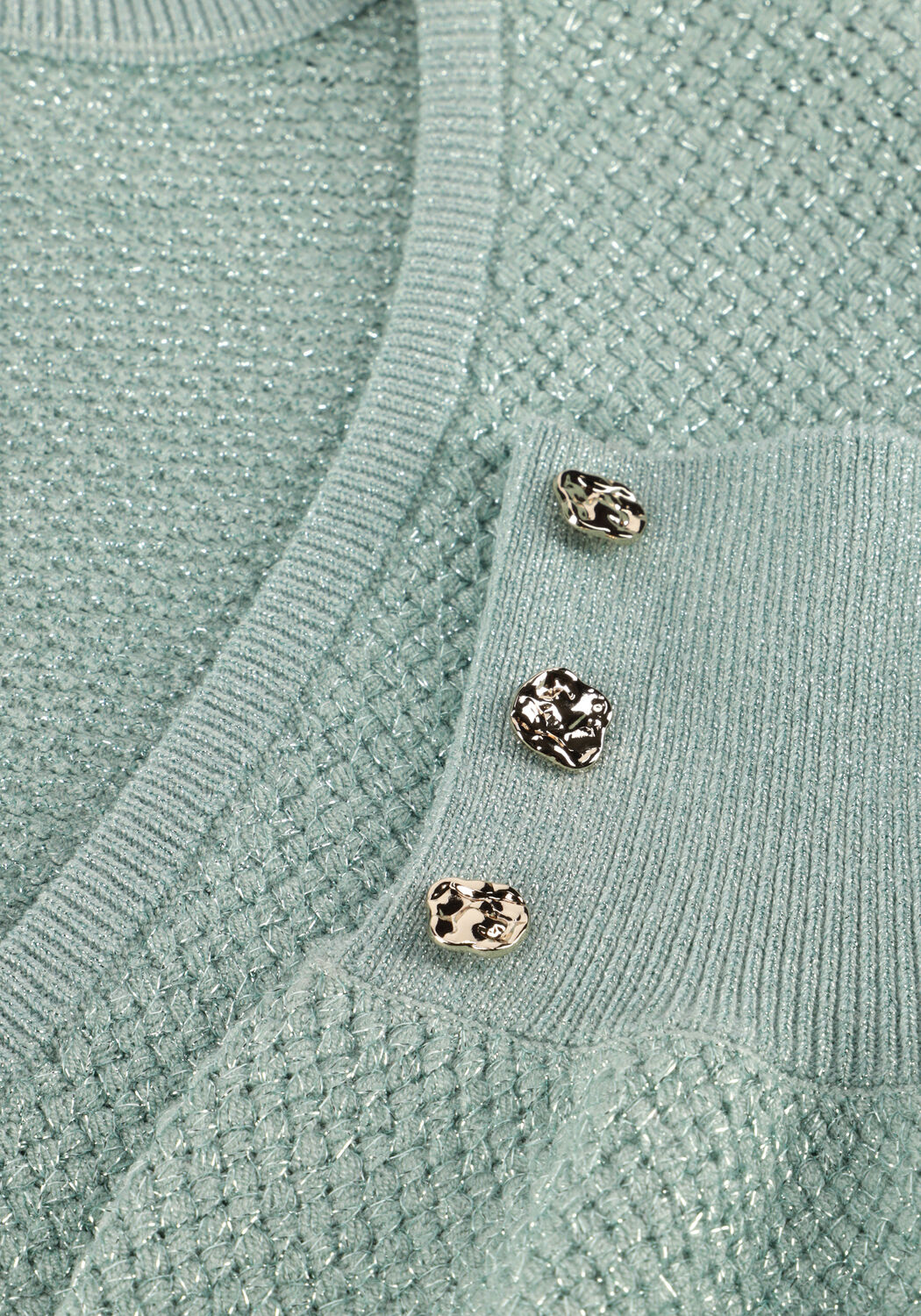 STUDIO ANNELOES Pull Nika structure pullover Menthe - large