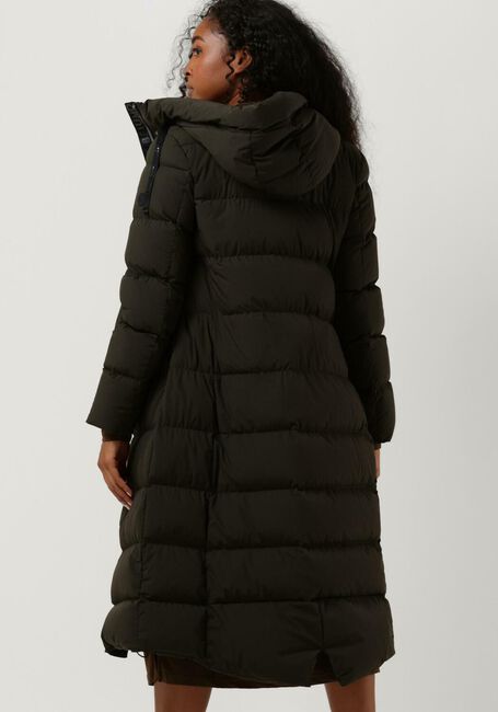 BEAUMONT Veste matelassé BI-STRETCH LONG COAT en vert - large