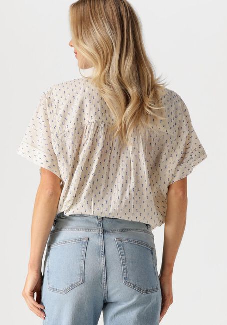Ecru BY-BAR  ALEX DOTS BLOUSE - large