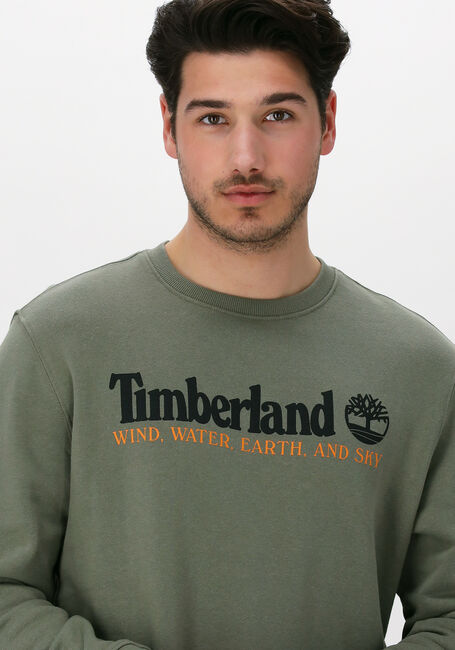 TIMBERLAND Chandail WWES CREW NECK BB en vert - large