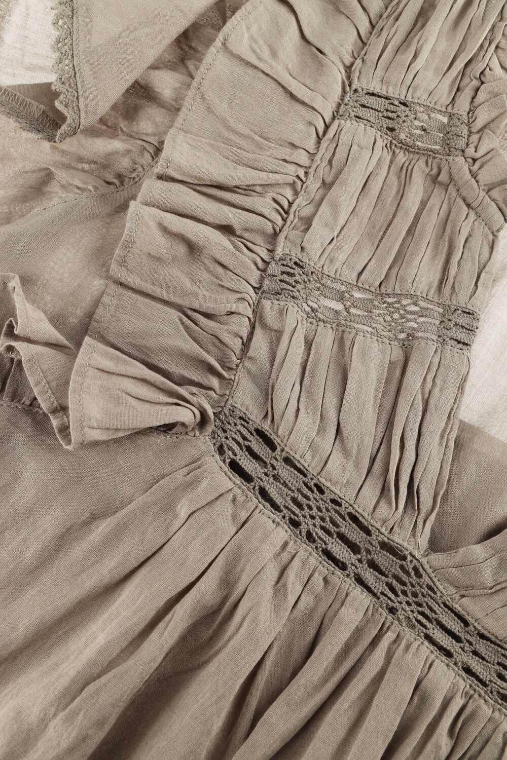 NEO NOIR JAYLA S VOILE TOP Hauts & T-shirts en vert - large