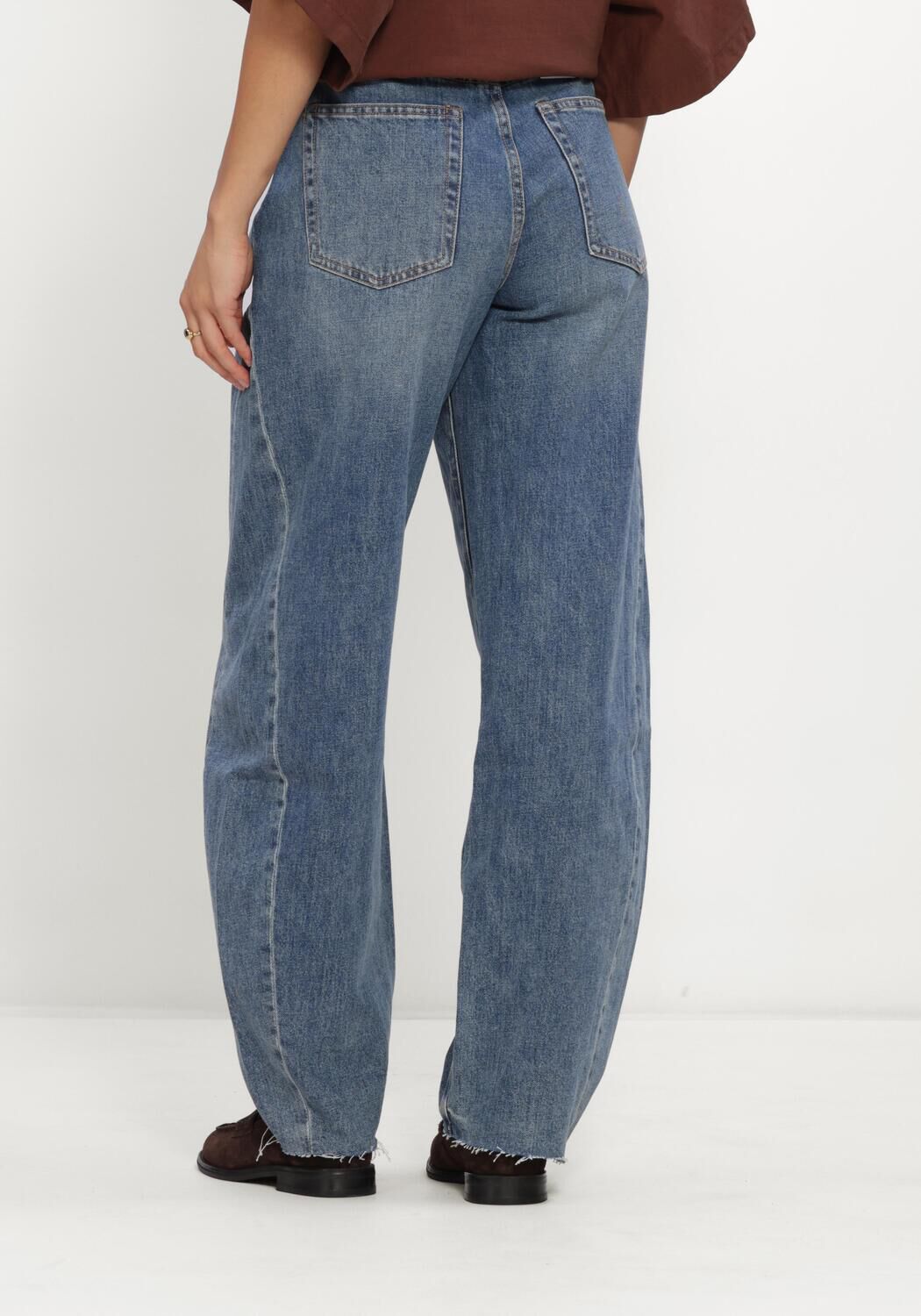 CATWALK JUNKIE Wide jeans SUPER BARREL FIT JEANS en bleu - large