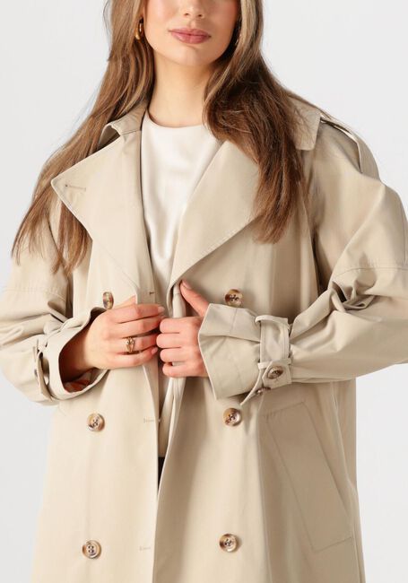 Beige BEAUMONT Jassen MAXY TRENCH COAT - large