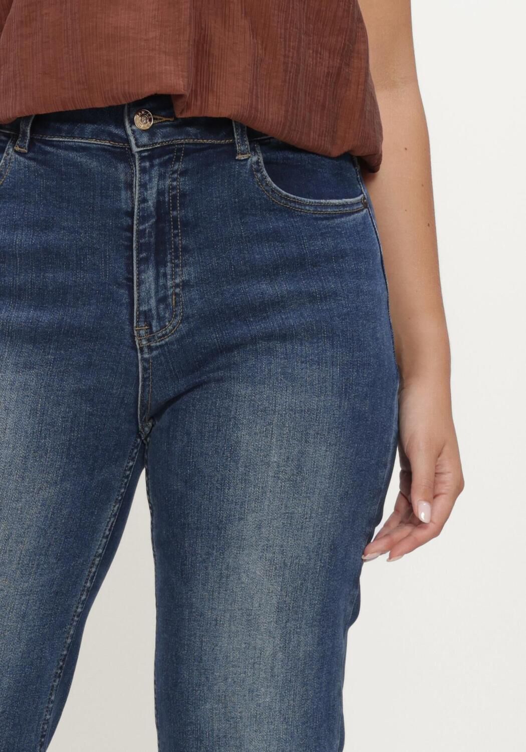 Blauwe JANICE Straight leg jeans TREY - large