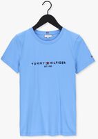 Lichtblauwe TOMMY HILFIGER T-shirt REGULAR HILFIGER C-NK