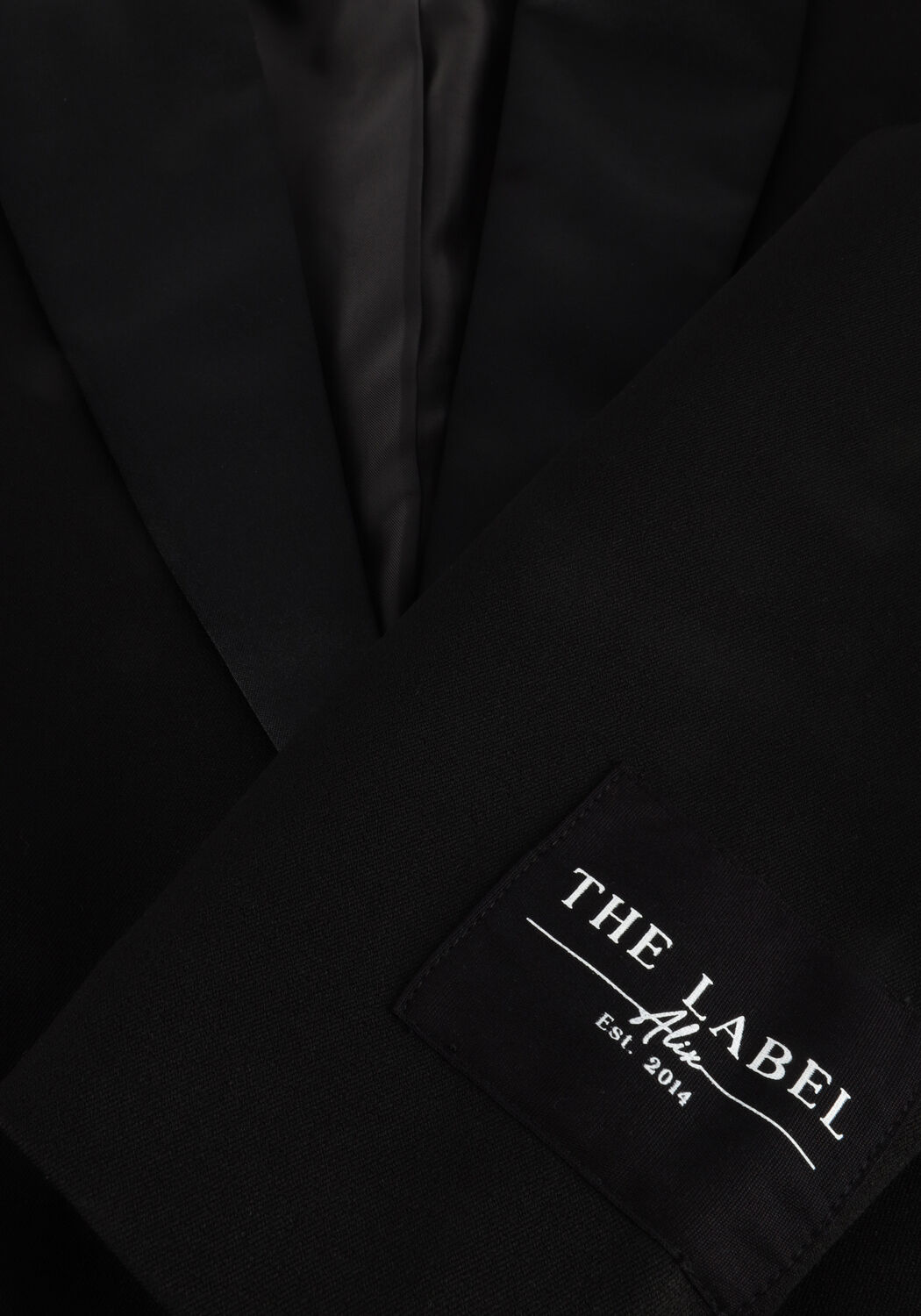 ALIX THE LABEL Blazer LADIES WOVEN OVERSIZED MIX BLAZER en noir - large