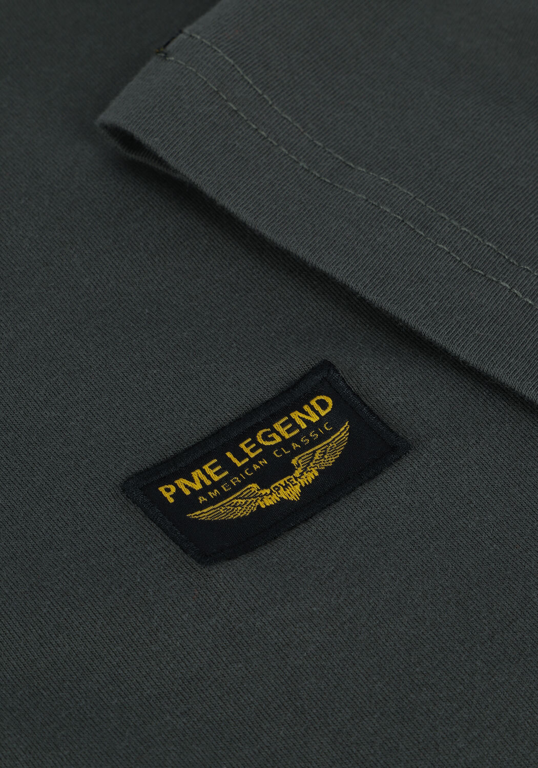 PME LEGEND T-shirt SHORT SLEEVE R-NECK GUYVER TEE en gris - large