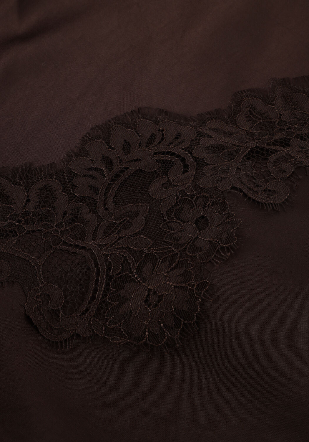 Bruine OBJECT Rokken OBJNALINE MW LONG LACE SKIRT - large