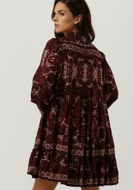 Rode IDANO Mini jurk TEANA - large