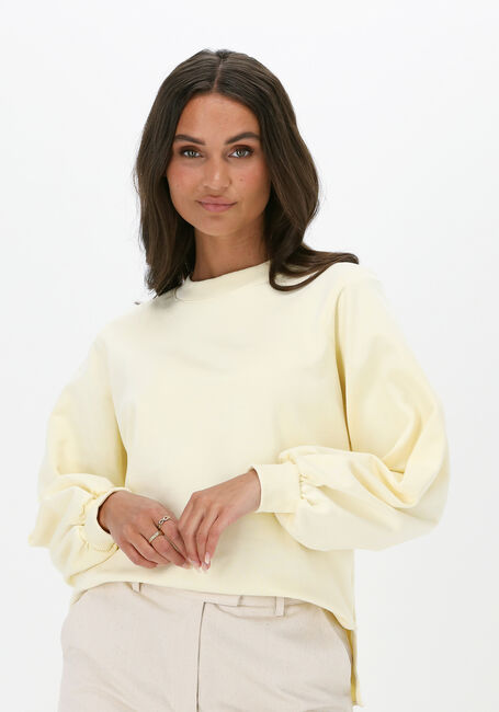 ANOTHER LABEL Chandail LILOU SWEATER en jaune - large