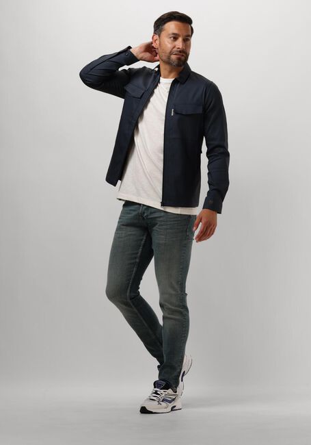 Blauwe CAST IRON Jeans SHIFTBACK TAPERED GREEN BLUE SHADE - large