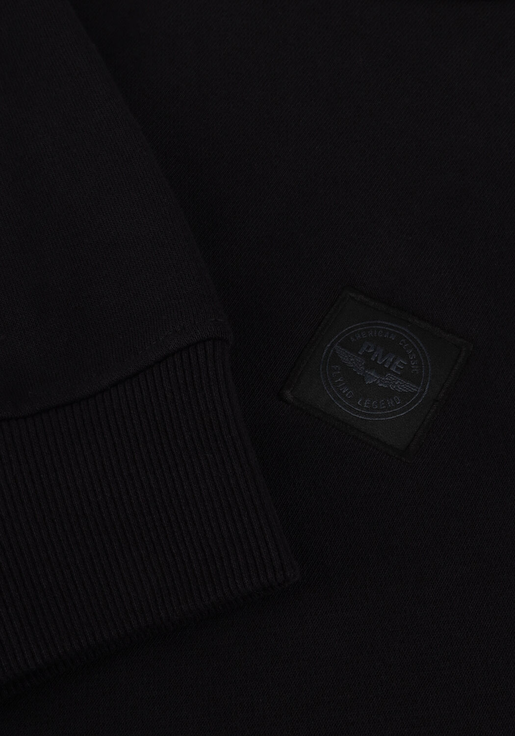 Zwarte PME LEGEND Sweater CREWNECK SOFT FLEECE SWEAT - large