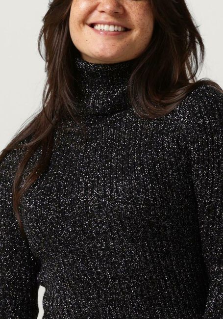 ACCESS Col roulé LUREX KNITTED TURTLENECK TOP Anthracite - large
