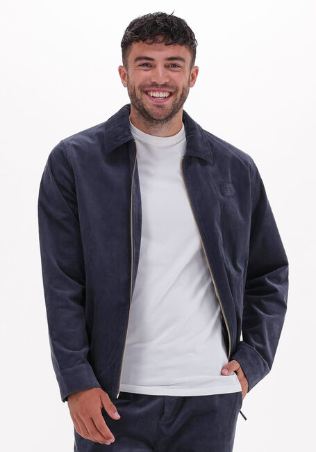 Grijze SCOTCH & SODA Jack CORDUROY ZIP-THRU BLOUSON - large