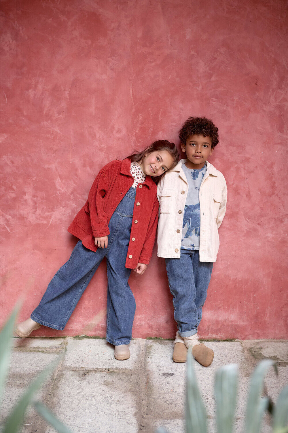 Blauwe PLAY UP Broeken/jumpsuits DENIM JUMPSUIT - large