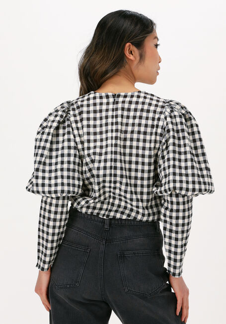 CO'COUTURE CADIE CHECK BLOUSE Blouses en noir - large