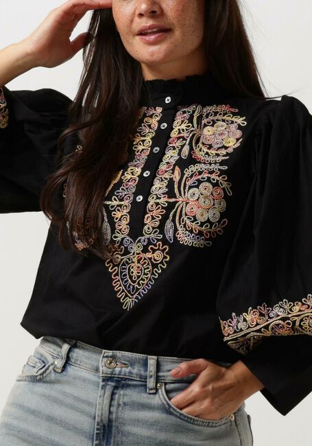ANTIK BATIK NEIL BLOUSE Blouses en noir - large