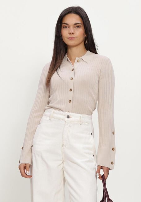 Zand SECOND FEMALE Trui JAKARTA KNIT COLLAR - large