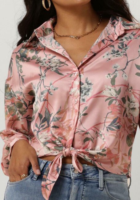 GUESS LSBOWED JUN SHIRT Blouses Rose clair - large
