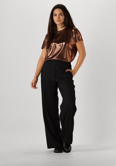MOS MOSH T-shirt NIVOLA O-NECK METALLIC TEE en bronze - large