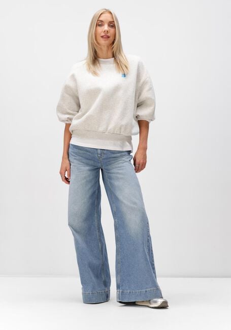 BY-BAR Pull BIBI LUCKY EVERYDAY SWEATER Gris clair - large