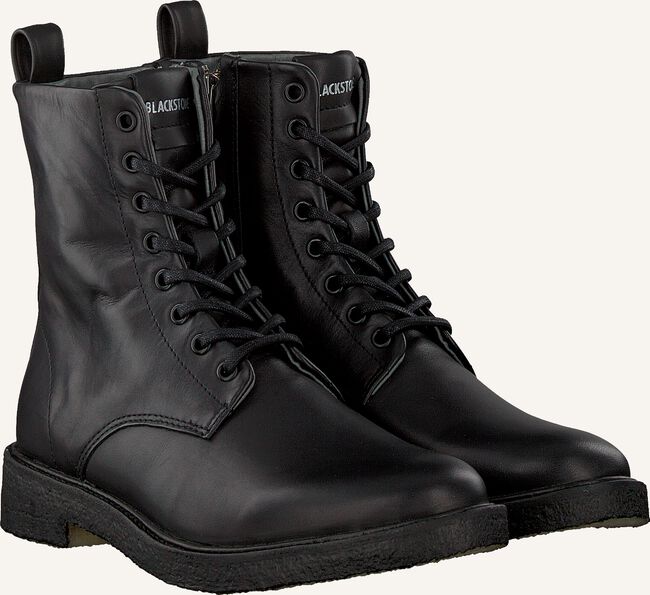 Zwarte BLACKSTONE Veterboots QL56 Zwarte BLACKSTONE Veterboots QL56 - large