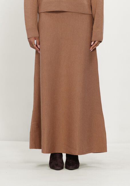 TWIST & TANGO Jupe maxi FELINA KNITTED SKIRT en camel - large