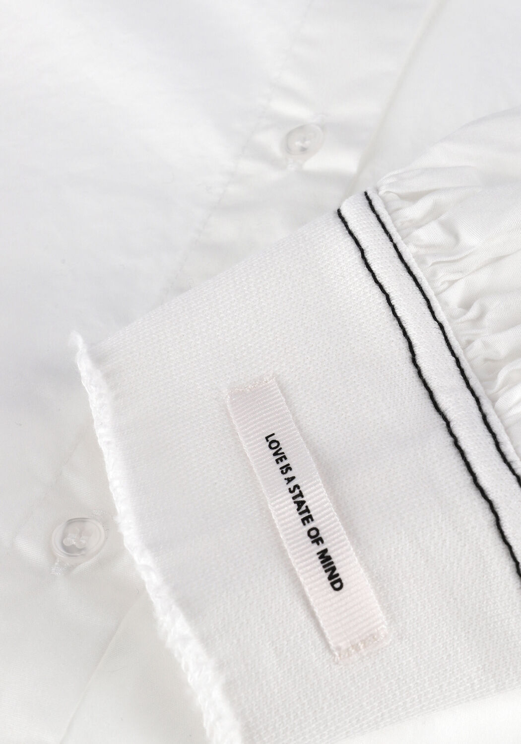 Gebroken wit 10DAYS  OVERSIZED BLOUSE - large