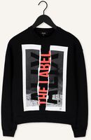 Zwarte ALIX THE LABEL Sweater LADIES KNITTED ALIX PATCH SWEATER Zwarte ALIX THE LABEL Sweater LADIES KNITTED ALIX PATCH SWEATER - medium