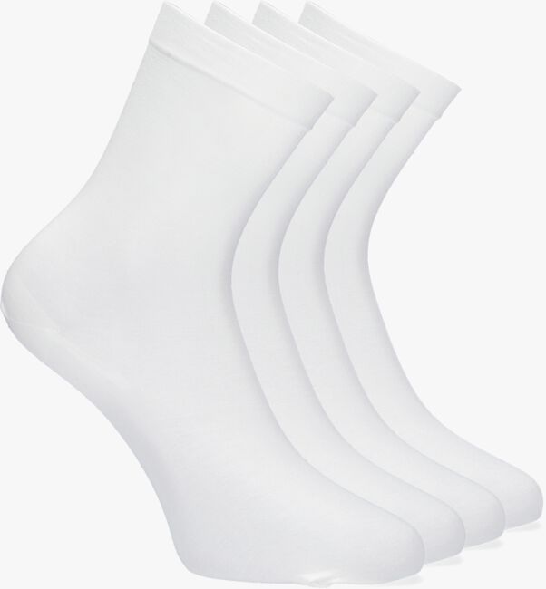 MARCMARCS COTTON ULTRA FINE 2-PACK Chaussettes en blanc - large