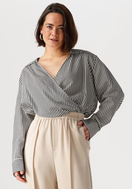 ANOTHER LABEL ELSIE TOP L/S Blouses en noir - large