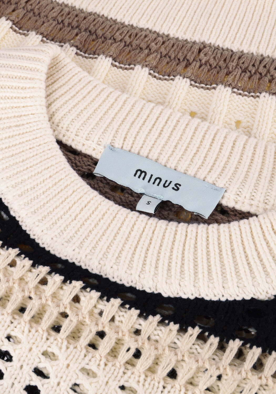 Beige MINUS Trui MAGIRA PULLOVER - large