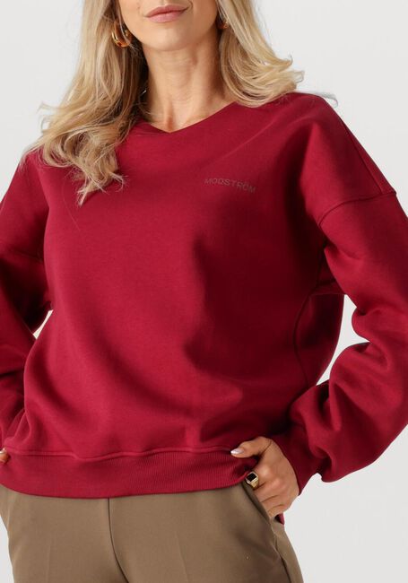 MODSTRÖM Chandail PAULAMD SWEAT en rouge - large