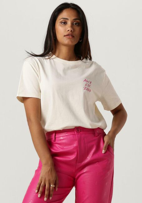 ALIX THE LABEL T-shirt THE 2014 T-SHIRT Écru - large