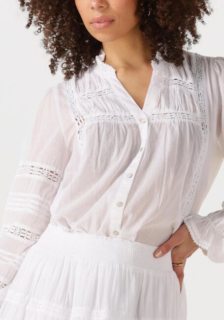 Witte NEO NOIR  LYLA S VOILE BLOUSE - large